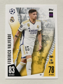 2023/24 Topps Match Attax #147 Frederico Valverde [Real Madrid F.C.]