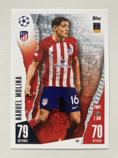2023/24 Topps Match Attax #156 Nahuel Molina [Atlético de Madrid]