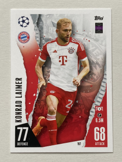 2023/24 Topps Match Attax #197 Konrad Laimer [FC Bayern München]