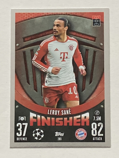 2023/24 Topps Match Attax #205 Leroy Sané - FINISHER [FC Bayern München]