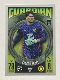 2023/24 Topps Match Attax #209 Gregor Kobel [Borussia Dortmund]