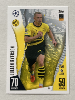 2023/24 Topps Match Attax #210 Julian Ryerson [Borussia Dortmund]