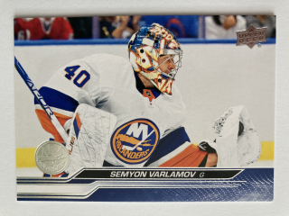 2023-24 UD Extended #587 Semyon Varlamov