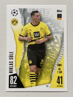 2023/24 Topps Match Attax #214 Niklas Süle [Borussia Dortmund]