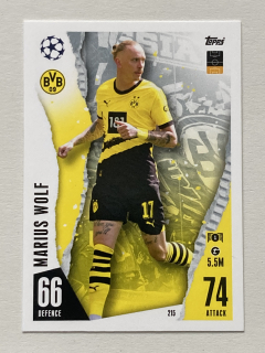 2023/24 Topps Match Attax #215 Marius Wolf [Borussia Dortmund]