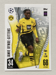 2023/24 Topps Match Attax #218 Jamie Bynoe-Gittens [Borussia Dortmund]