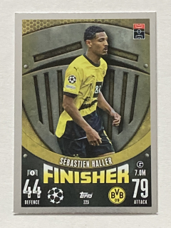 2023/24 Topps Match Attax #225 Sébastien Haller - FINISHER [Borussia Dortmund]
