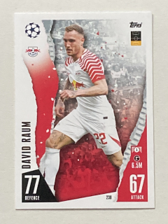 2023/24 Topps Match Attax #230 David Raum [RB Leipzig]
