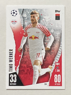 2023/24 Topps Match Attax #234 Timo Werner [RB Leipzig]
