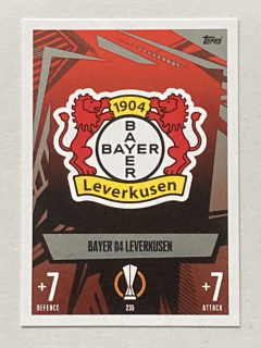 2023/24 Topps Match Attax #235 Bayer 04 Leverkusen - TEAM BADGE