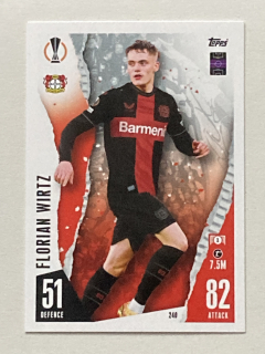 2023/24 Topps Match Attax #240 Florian Wirtz [Bayer 04 Leverkusen]