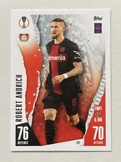 2023/24 Topps Match Attax #241 Robert Andrich [Bayer 04 Leverkusen]