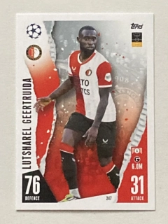 2023/24 Topps Match Attax #247 Lutsharel Geertruida [Feyenoord Rotterdam]