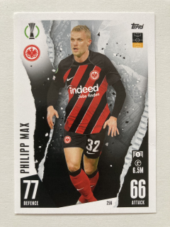 2023/24 Topps Match Attax #256 Philipp Max [Eintrach Frankfurt]