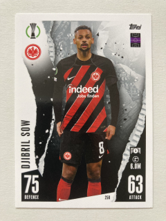 2023/24 Topps Match Attax #258 Djibril Sow [Eintrach Frankfurt]