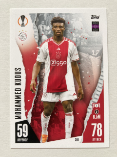 2023/24 Topps Match Attax #268 Mohammed Kudus [AFC Ajax Amsterdam]