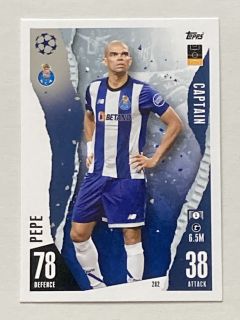 2023/24 Topps Match Attax #282 Pepe - CAPTAIN [FC Porto]