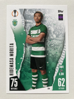2023/24 Topps Match Attax #294 Hidemasa Morita [Sporting Clube de Portugal]