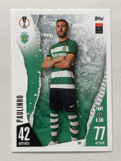 2023/24 Topps Match Attax #297 Paulinho [Sporting Clube de Portugal]