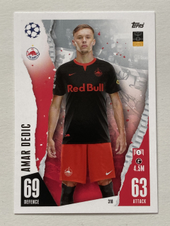 2023/24 Topps Match Attax #318 Amar Dedic [FC Salzburg]