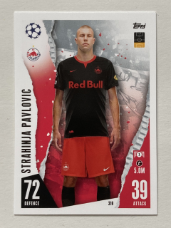 2023/24 Topps Match Attax #319 Strahinja Pavlovic [FC Salzburg]