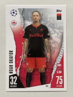 2023/24 Topps Match Attax #324 Noah Okafor [FC Salzburg]