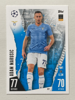 2023/24 Topps Match Attax #327 Adam Marusic [SS Lazio]