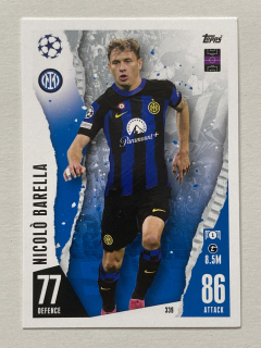 2023/24 Topps Match Attax #339 Nicolò Barella [FC Internazionale Milano]