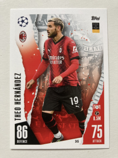 2023/24 Topps Match Attax #345 Theo Hernández [AC Milan]