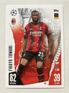 2023/24 Topps Match Attax #346 Fikayo Tomori [AC Milan]