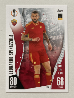 2023/24 Topps Match Attax #354 Leonardo Spinazzola [AS Roma]