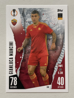 2023/24 Topps Match Attax #356 Gianluca Mancini [AS Roma]