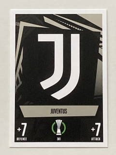 2023/24 Topps Match Attax #361 Juventus - TEAM BADGE