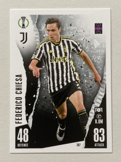 2023/24 Topps Match Attax #367 Federico Chiesa [Juventus]