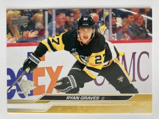 2023-24 UD Extended #609 Ryan Graves
