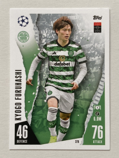 2023/24 Topps Match Attax #376 Kyogo Furuhashi [Celtic FC]