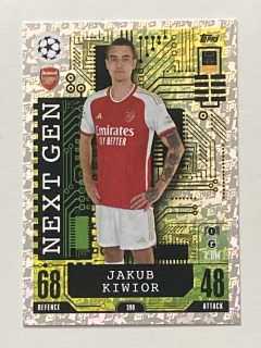 2023/24 Topps Match Attax #390 Jakub Kiwior - NEXT GEN [Arsenal FC]