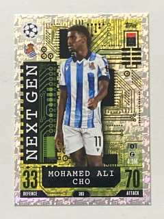 2023/24 Topps Match Attax #393 Mohamed Ali Cho - NEXT GEN [Real Sociedad de Fútbol]