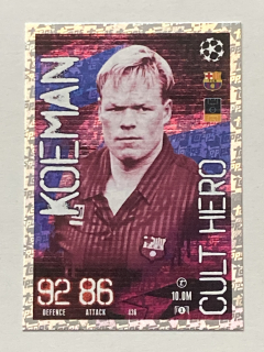 2023/24 Topps Match Attax #436 Ronald Koeman - CULT HERO [FC Barcelona]