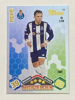 2023/24 Topps Match Attax #470 Pepê - HERITAGE [FC Porto]