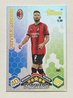 2023/24 Topps Match Attax #477 Olivier Giroud - HERITAGE [AC Milan]