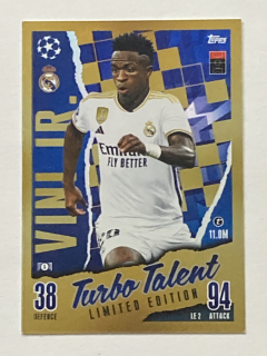 2023/24 Topps Match Attax #LE02 Vini Jr. - LIMITED EDITION [Real Madrid C.F.]