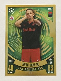 2023/24 Topps Match Attax #LE23 Noah Okafor - LIMITED EDITION [FC Salzburg]