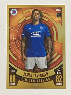 2023/24 Topps Match Attax #LE28 James Tavernier - LIMITED EDITION [Rangers F.C.]