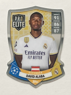 2023/24 Topps Match Attax #LE07 David Alaba - PRO ELITE [Real Madrid F.C.]