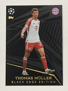 2023/24 Topps Match Attax #497 Thomas Müller - BLACK EDGE EDITION [FC Bayern München]