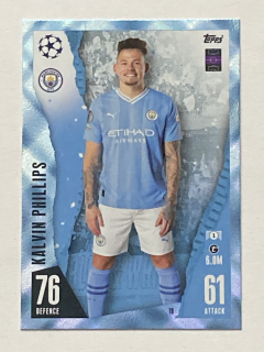 2023/24 Topps Match Attax Parallel #019 Kalvin Phillips - CRYSTAL [Manchester City]