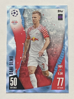 2023/24 Topps Match Attax Parallel #233 Dani Olmo - CRYSTAL [RB Leipzig]