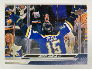 2023-24 UD Extended #624 Jakub Vrána