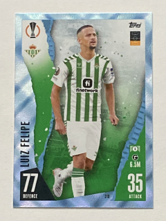 2023/24 Topps Match Attax Parallel #310 Luiz Felipe - CRYSTAL [Real Betis Balompié]